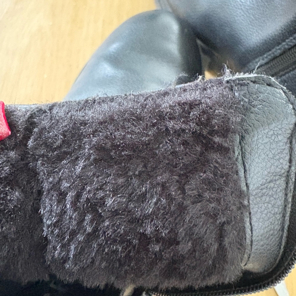 Justice Black Ankle Boots - Picture 6 of 7